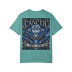 Cancer Zodiac T-Shirt — Blue Crab Astrology Tee (Intuitive, Loyal, Nurturing)