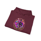 Unicorn Hoodie – Cosmic Rainbow Black Unicorn Pullover