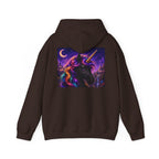 Unicorn Hoodie – Cosmic Rainbow Black Unicorn Pullover