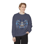 Cancer Zodiac Sweatshirt — Blue Crab Astrology Crewneck