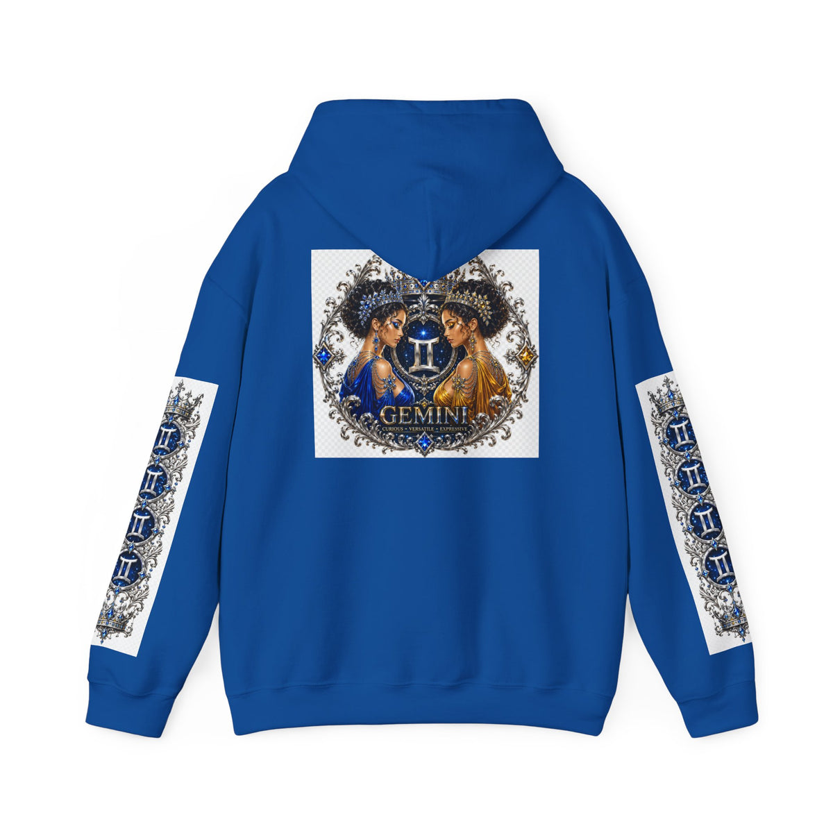 Gemini Zodiac Hoodie — Twin Stars Astrological Sweatshirt