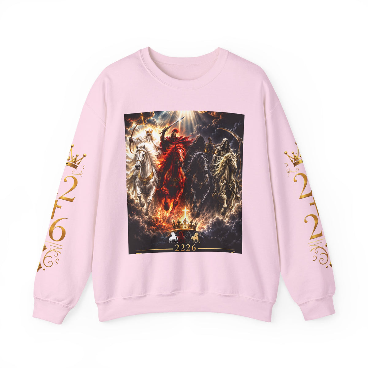 Revelation 6 Four Horsemen Crewneck Sweatshirt