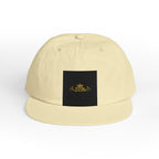 Surf Cap - Minimal Gold Wave Embroidered Patch Hat