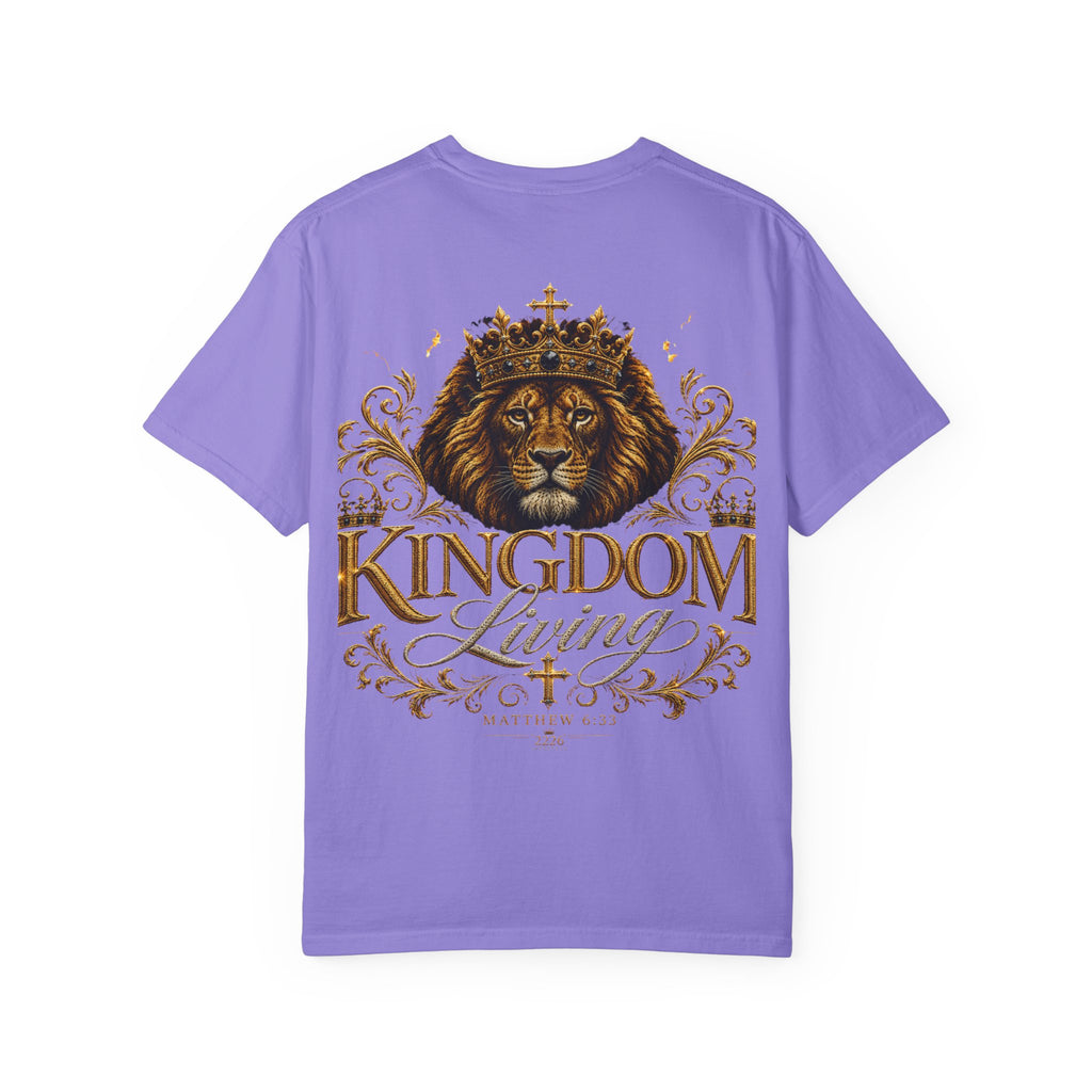 Kingdom Living Lion T-Shirt — "Speak Life" Christian Faith Graphic Tee