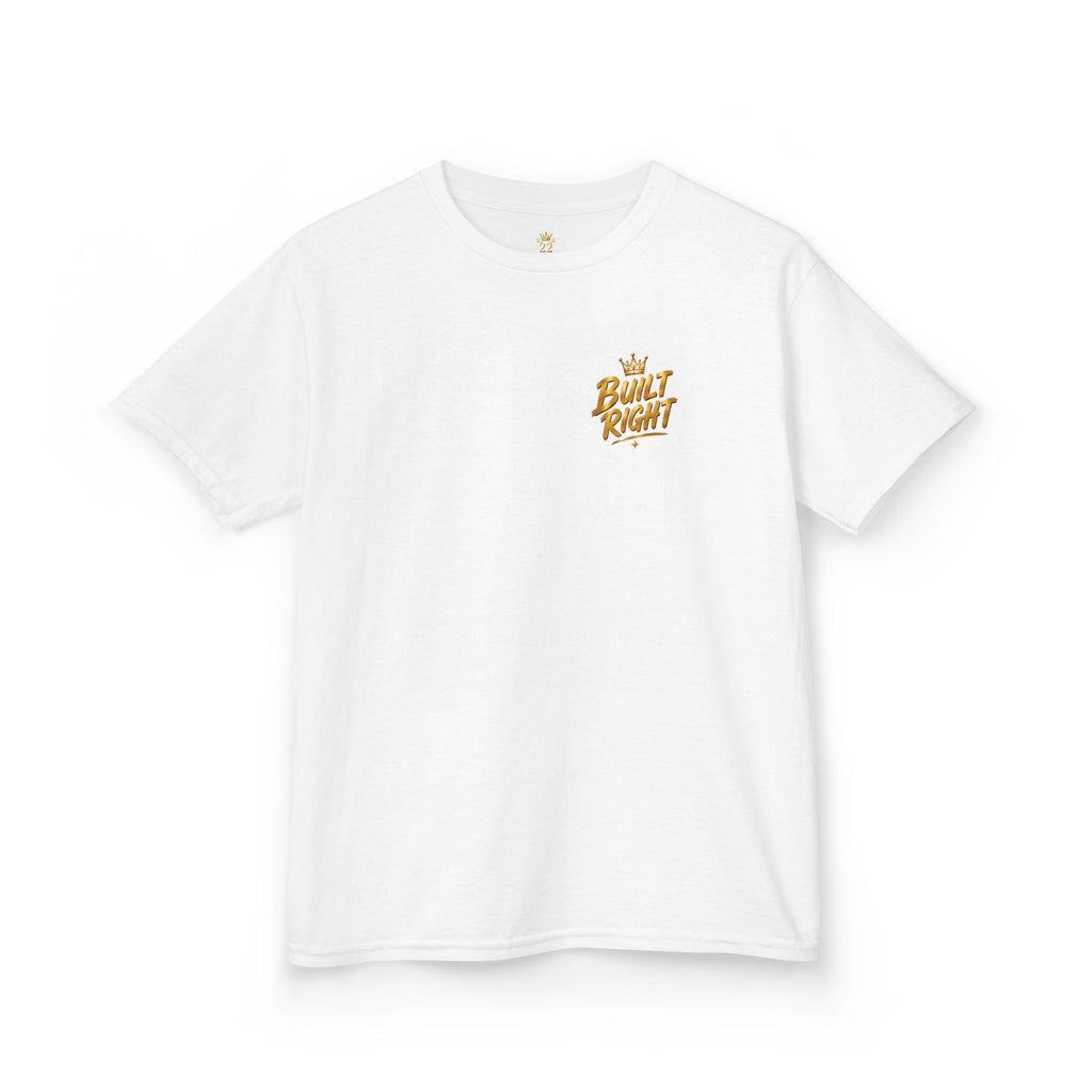 Built to Lead Kids T-Shirt — Motivational Youth Graphic Tee