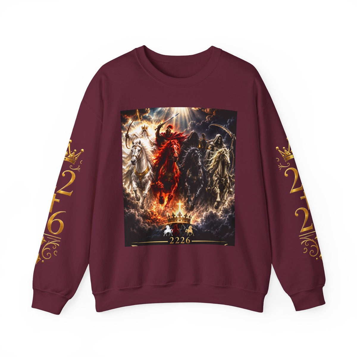 Revelation 6 Four Horsemen Crewneck Sweatshirt