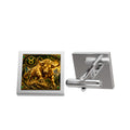 Taurus Bull Cufflinks — Gold Zodiac Men’s Formal Jewelry
