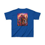 Kids Brown Unicorn Tee — Rainbow Fantasy Magical Horse Shirt