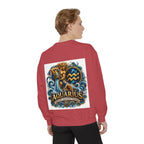 Aquarius Zodiac Sweatshirt — Water Bearer Astrology Graphic Crewneck