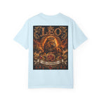 Leo Zodiac Lion T-Shirt — Regal Crowned Lion Astrology Tee