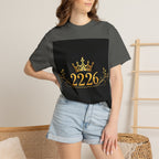 Lion Crest T-Shirt — Golden Crown 2226 Design