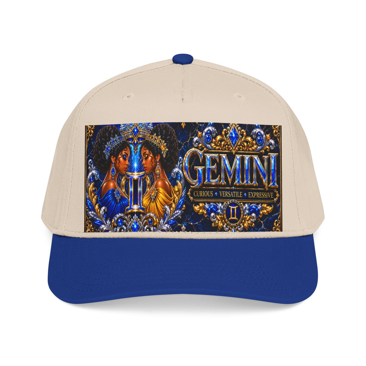 Gemini Zodiac Baseball Cap – Twin Stars Astrology Hat with Gemini Text