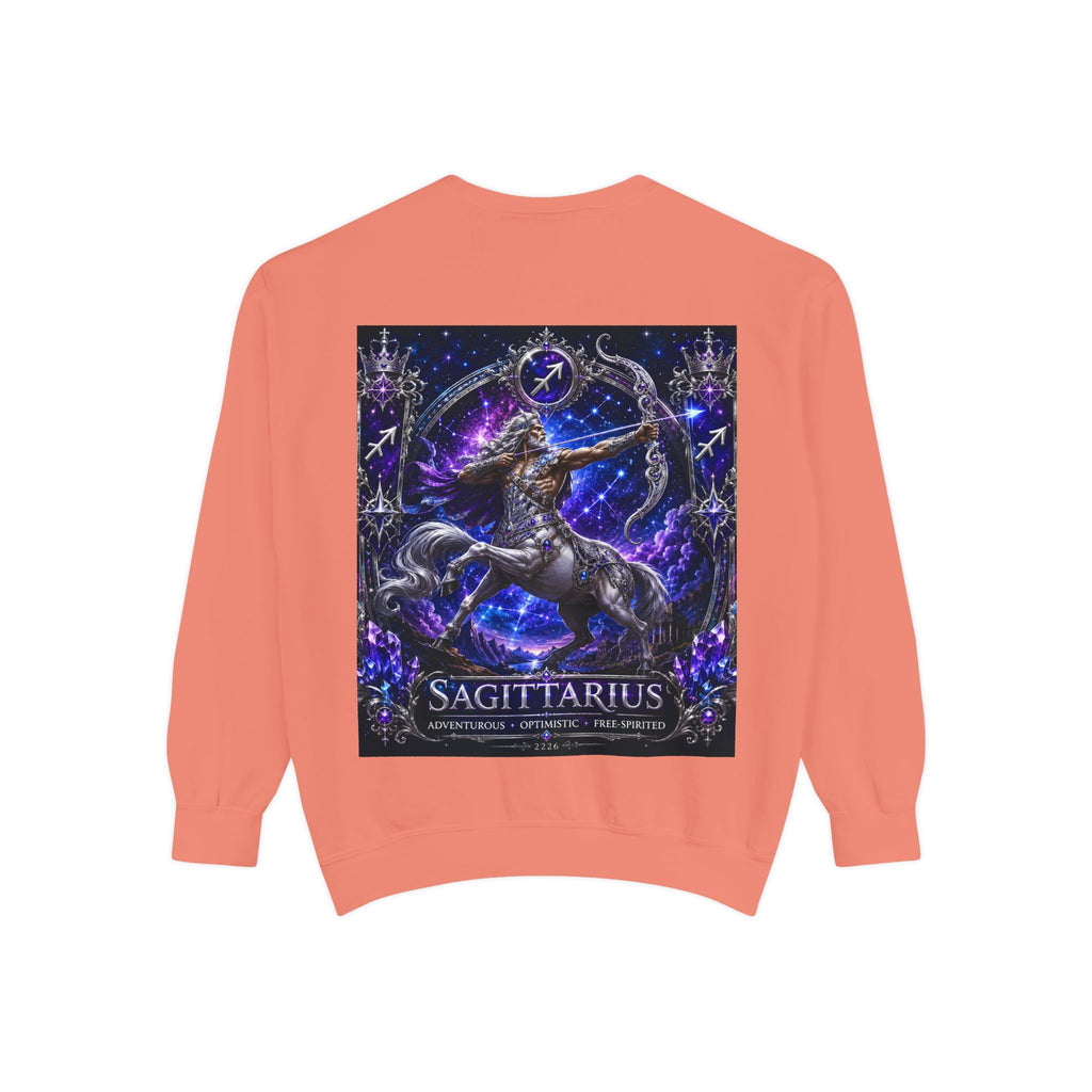 Sagittarius Zodiac Sweatshirt — Celestial Archer Graphic Pullover