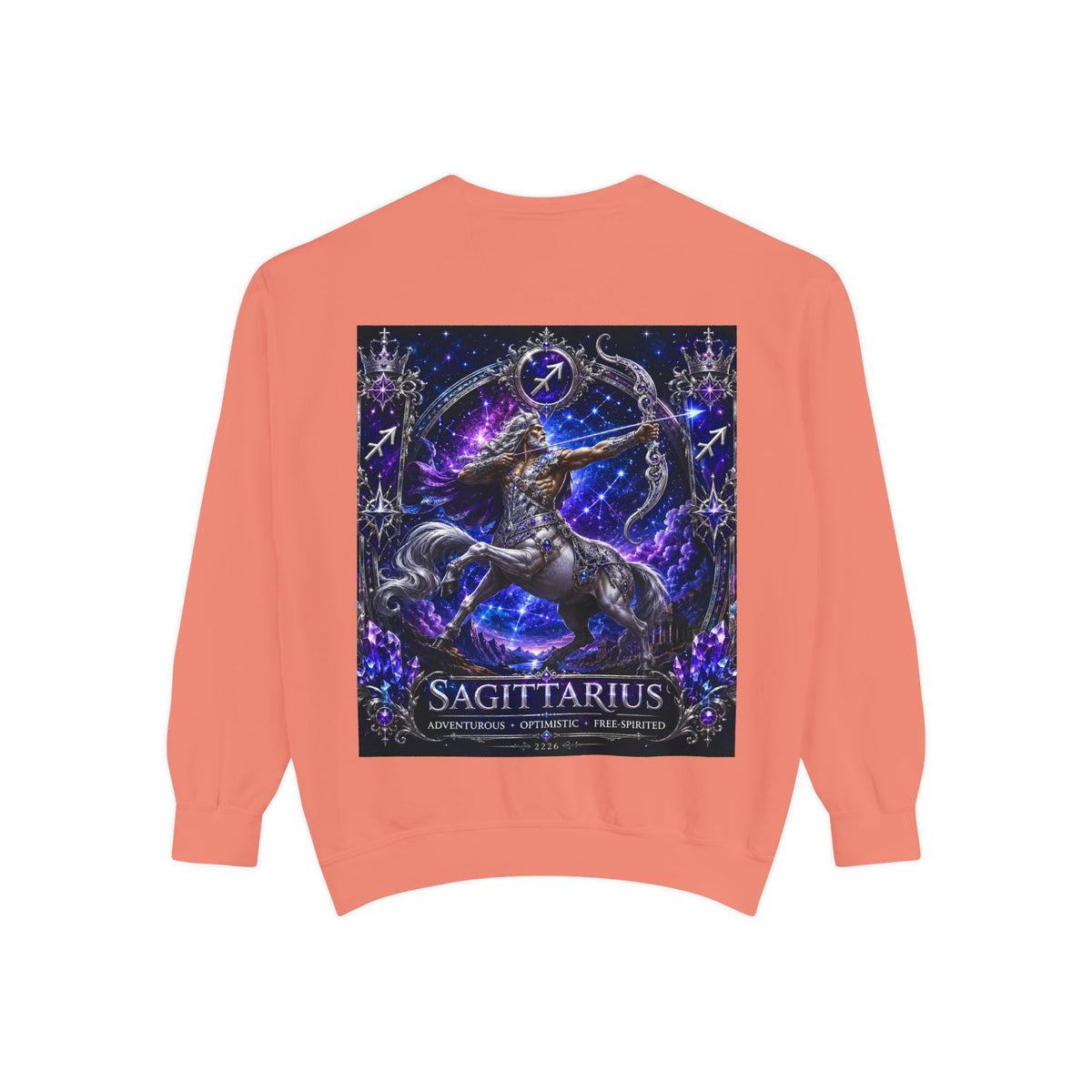 Sagittarius Zodiac Sweatshirt — Celestial Archer Graphic Pullover