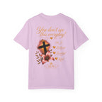 Christian Cross Floral T-Shirt — “You Don’t See This Everyday” Inspirational Tee