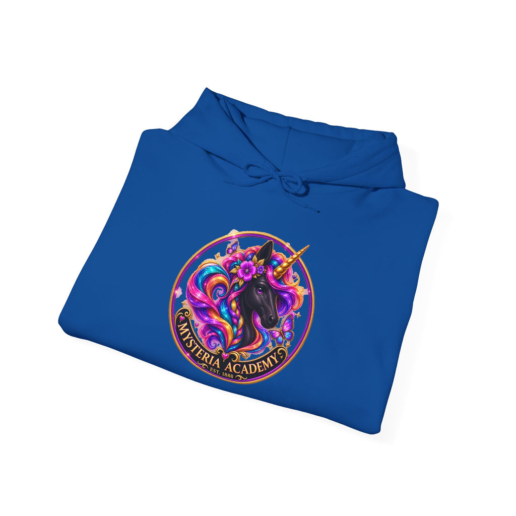 Unicorn Hoodie – Cosmic Rainbow Black Unicorn Pullover