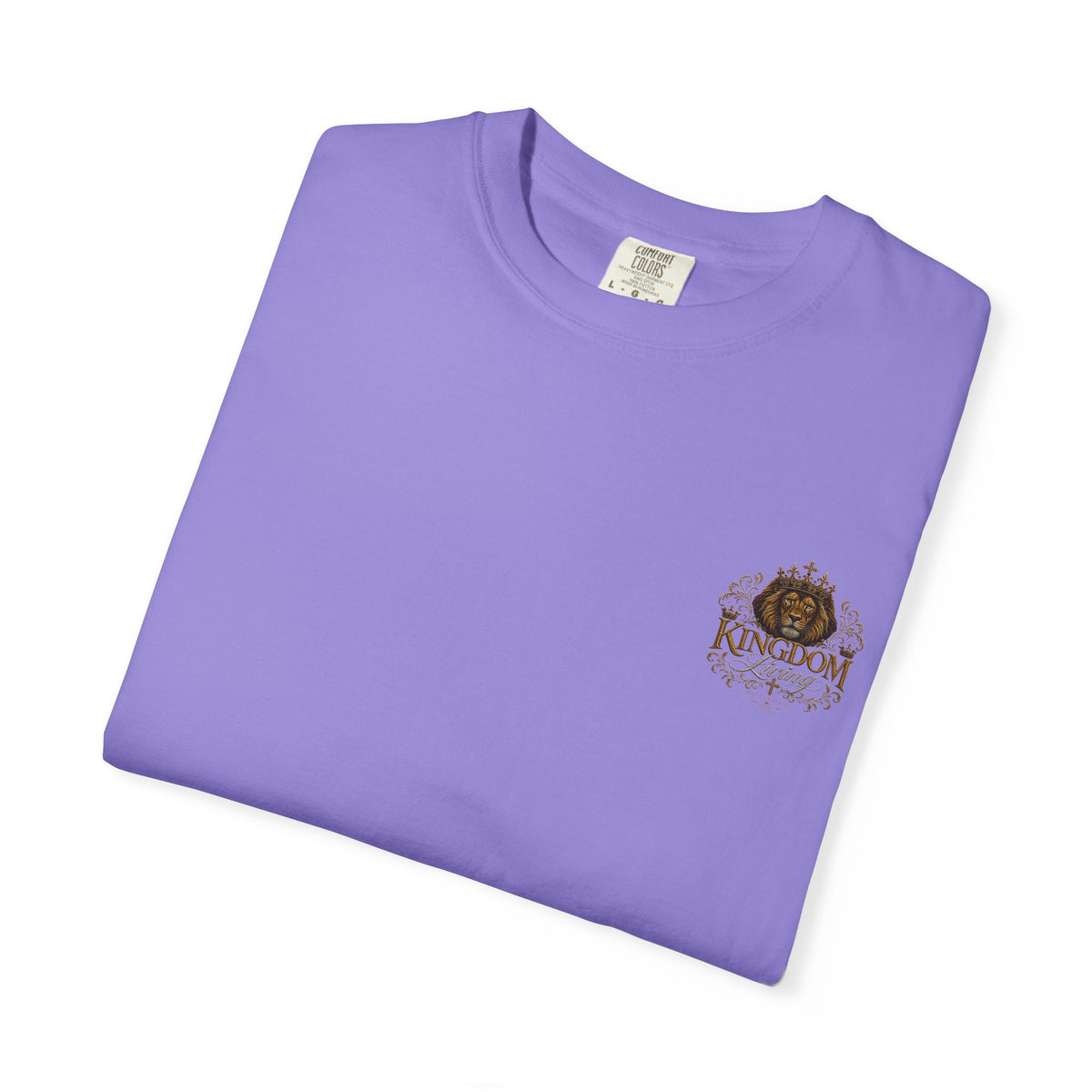 Lion 'Built Right, Walking the King' Graphic T‑Shirt