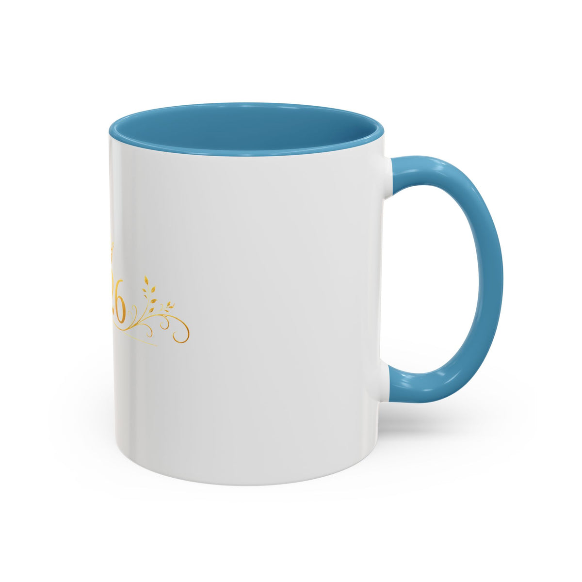 2226 Gold Crown Accent Coffee Mug — Elegant Number Keepsake (11/15oz)