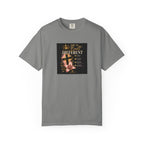 Christian Faith T-Shirt — "She Is Built Different" Floral Cross Tee