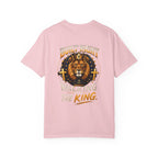 Lion 'Built Right, Walking the King' Graphic T‑Shirt