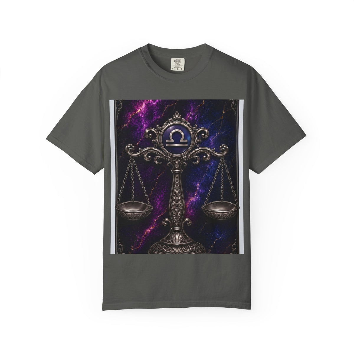 Libra Scales Zodiac T-Shirt — Astrology Graphic Tee