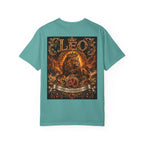 Leo Zodiac Lion T-Shirt — Regal Crowned Lion Astrology Tee
