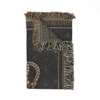 Royal Crown 2226 Woven Blanket — Luxury Decorative Throw for Home & Gift