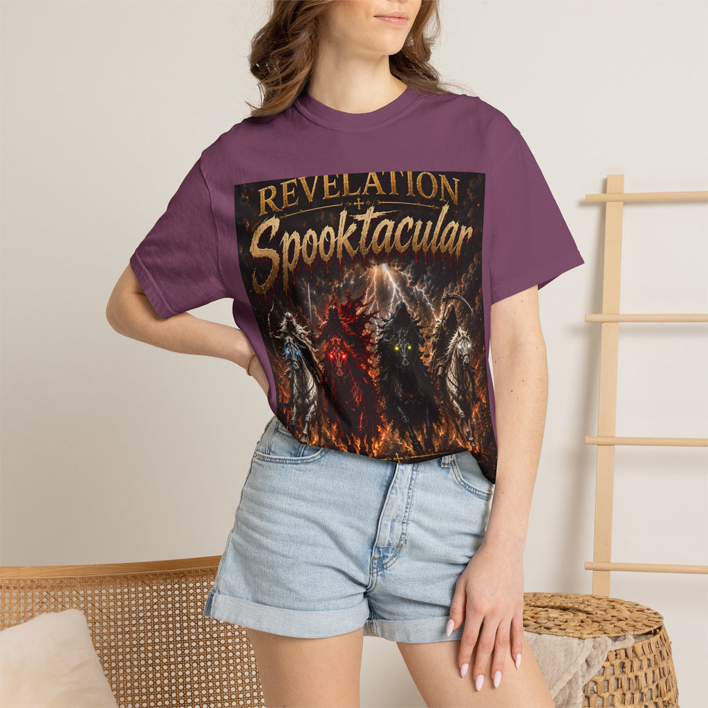 Revelation Spooktacular T-Shirt — Four Horsemen Graphic Tee (Revelation 6)