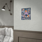 Rolled Poster — "My Magical Adventures: Leveling Up" Cute Fantasy Fox Gaming Art Print
