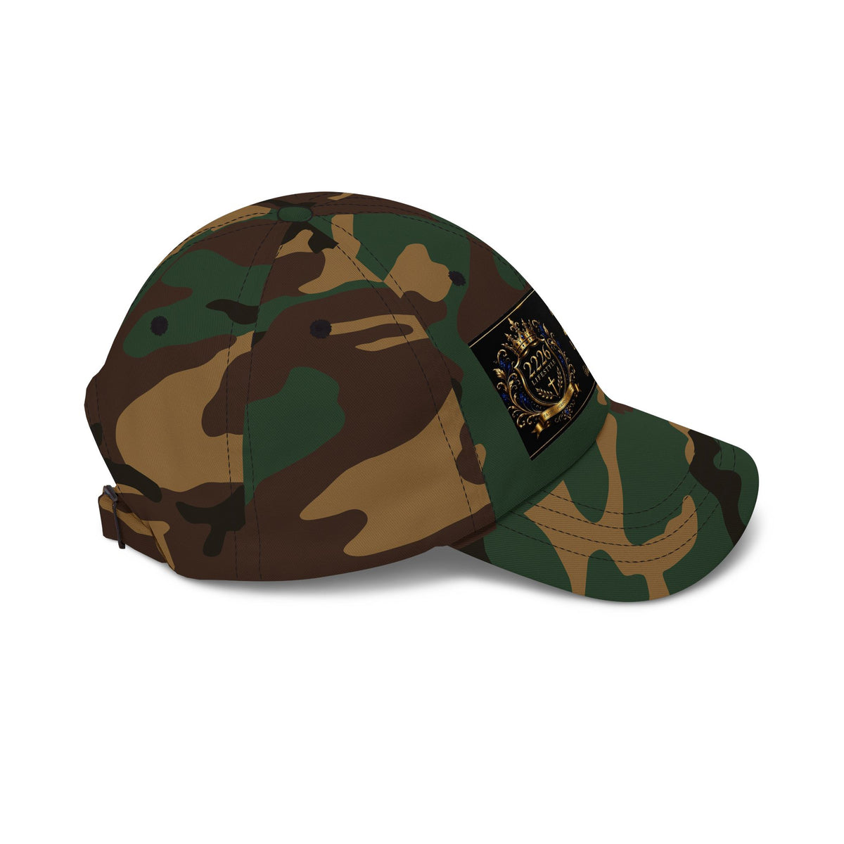 2226 Lifestyle Embroidered Dad Cap — Classic Crest Logo Hat