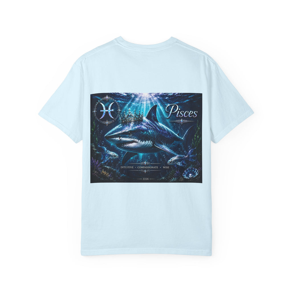 Pisces Shark T-Shirt — Zodiac Fish Constellation Tee