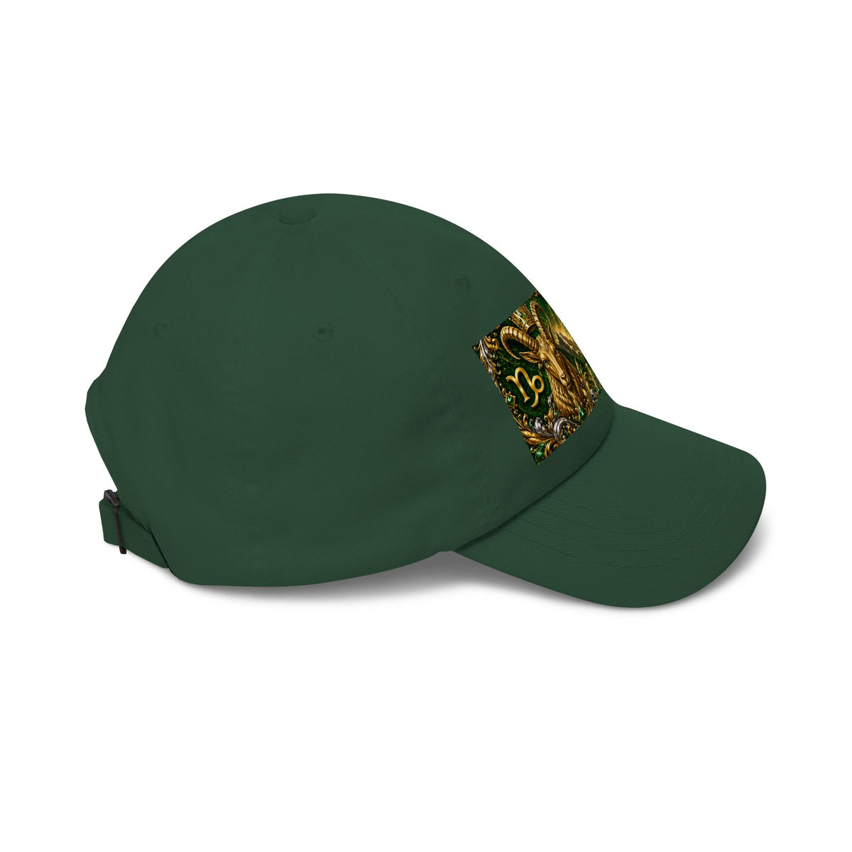 Capricorn Dad Hat — Zodiac Capricorn Goat Embroidered Baseball Cap