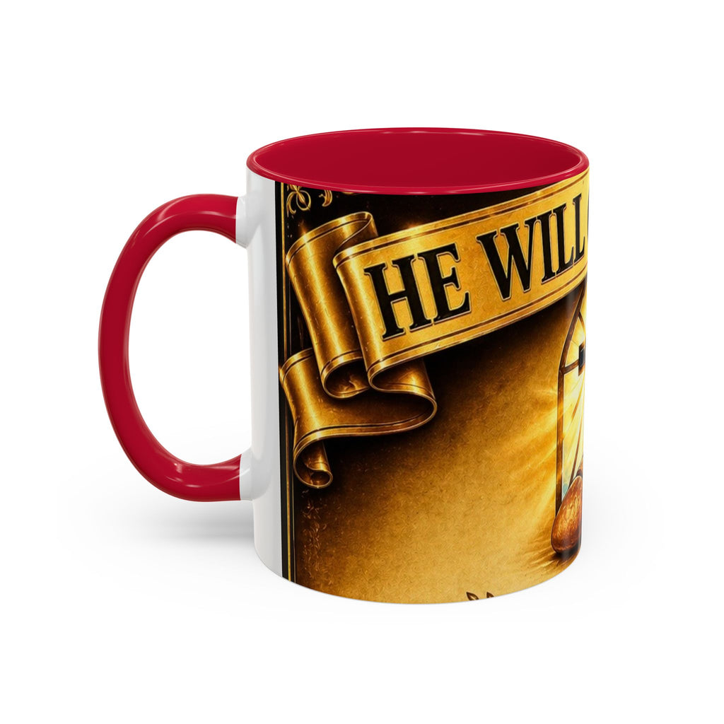 Religious Communion Mug — 'I Will Carry You' Coffee Cup (11oz/15oz)