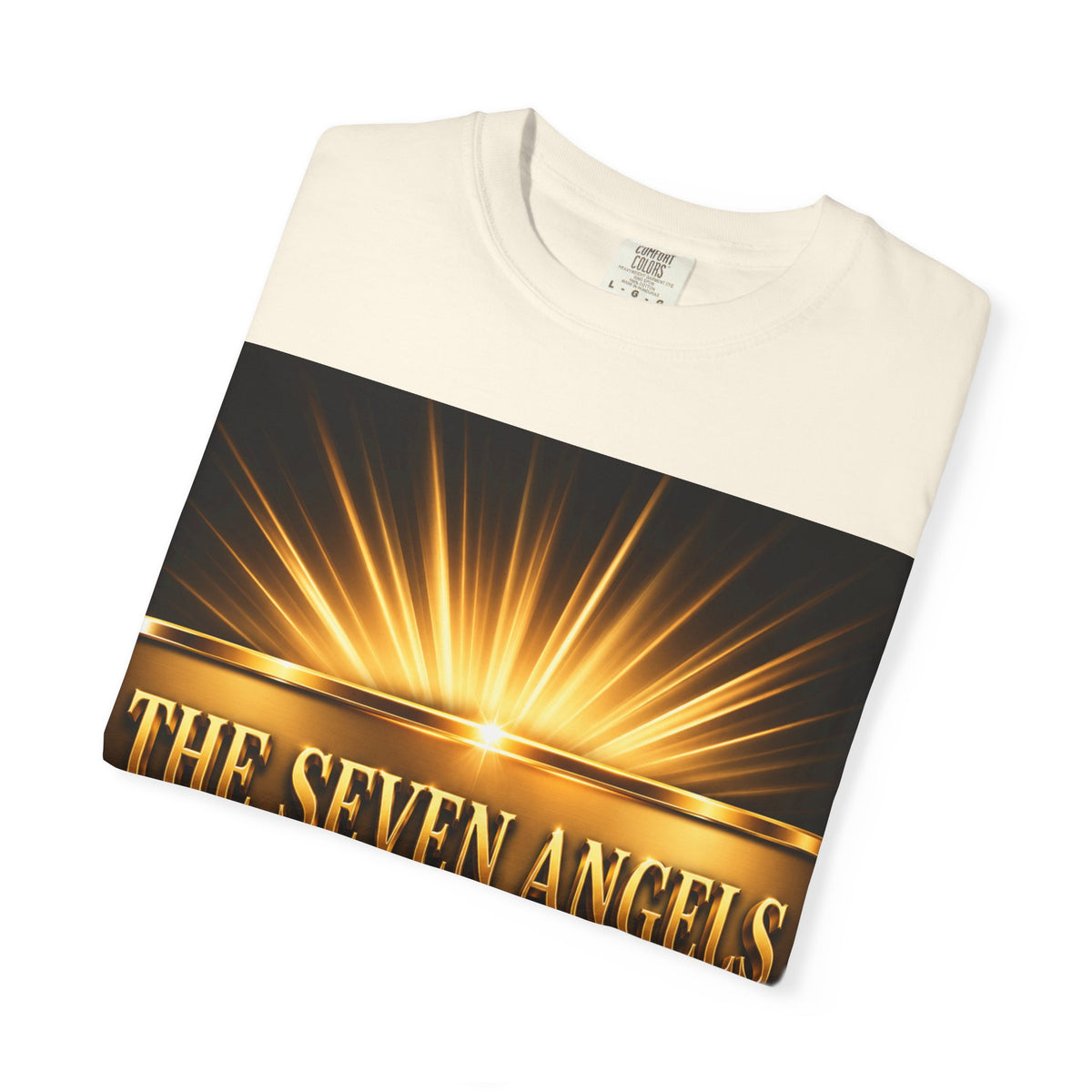 Seven Angels Graphic T-Shirt — "The Seven Angels" Religious Illustration Tee