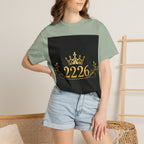 Lion Crest T-Shirt — Golden Crown 2226 Design