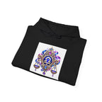 Libra Zodiac Hoodie — Celestial Scales Astrology Graphic Pullover