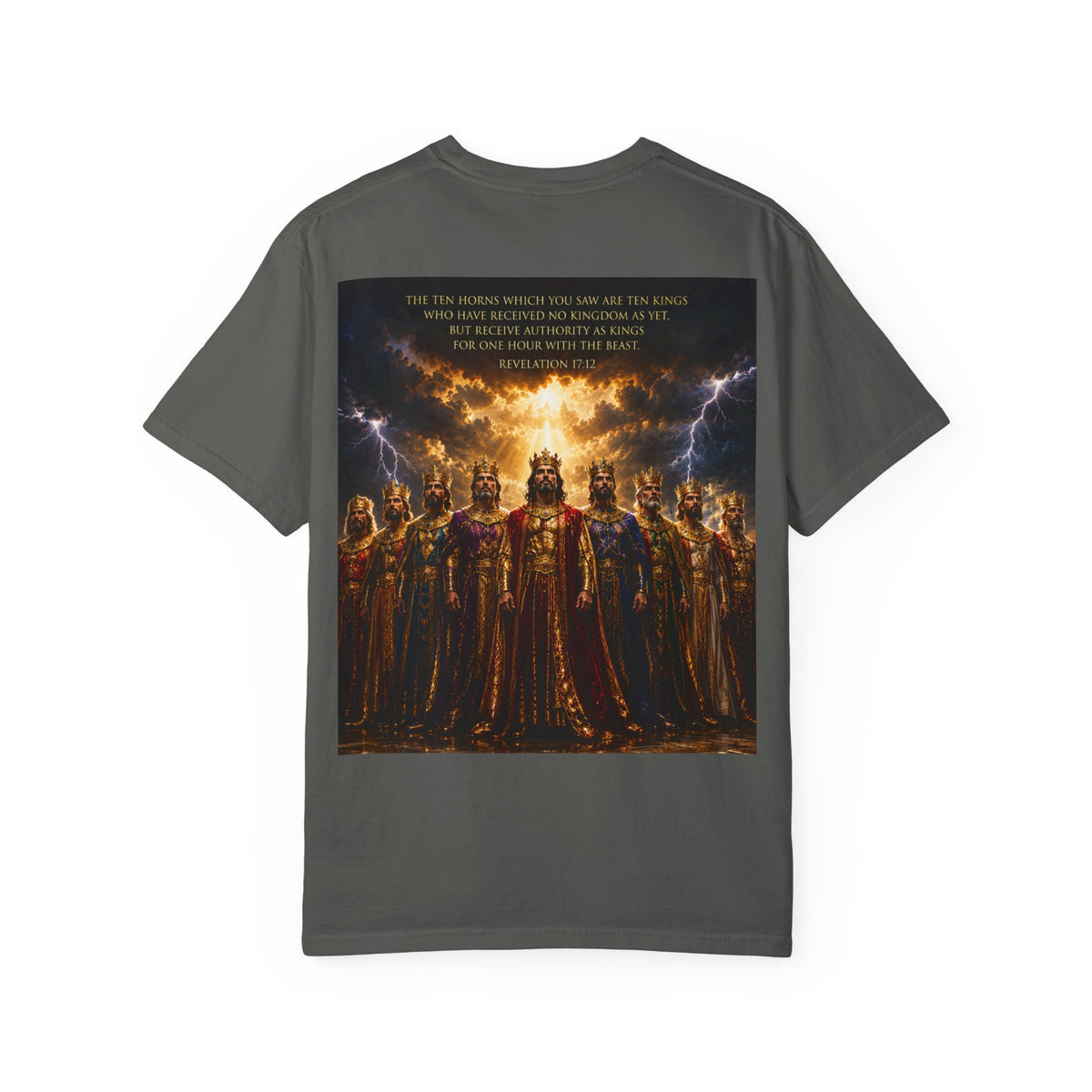 Kingdom Living T-Shirt — Regal Lion Christian Faith Tee