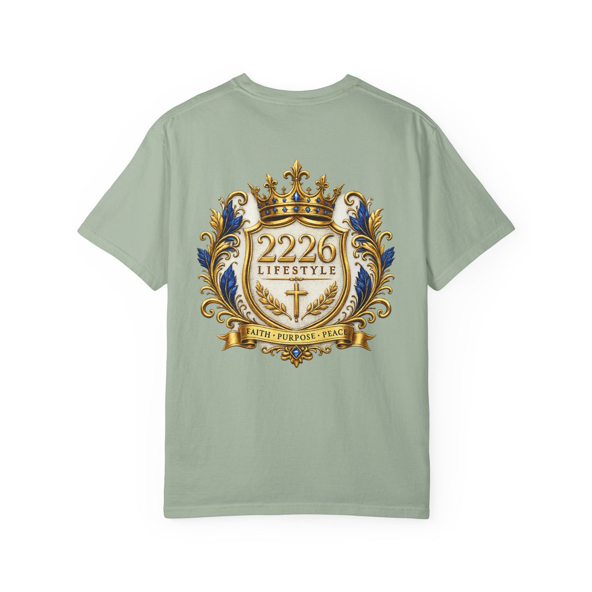 Crest Tee — 2226 Lifestyle Crown Emblem T-Shirt