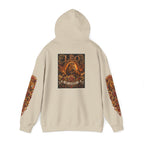 Ornate Lion Hoodie – Regal Baroque Lion Graphic Hooded Sweatshirt