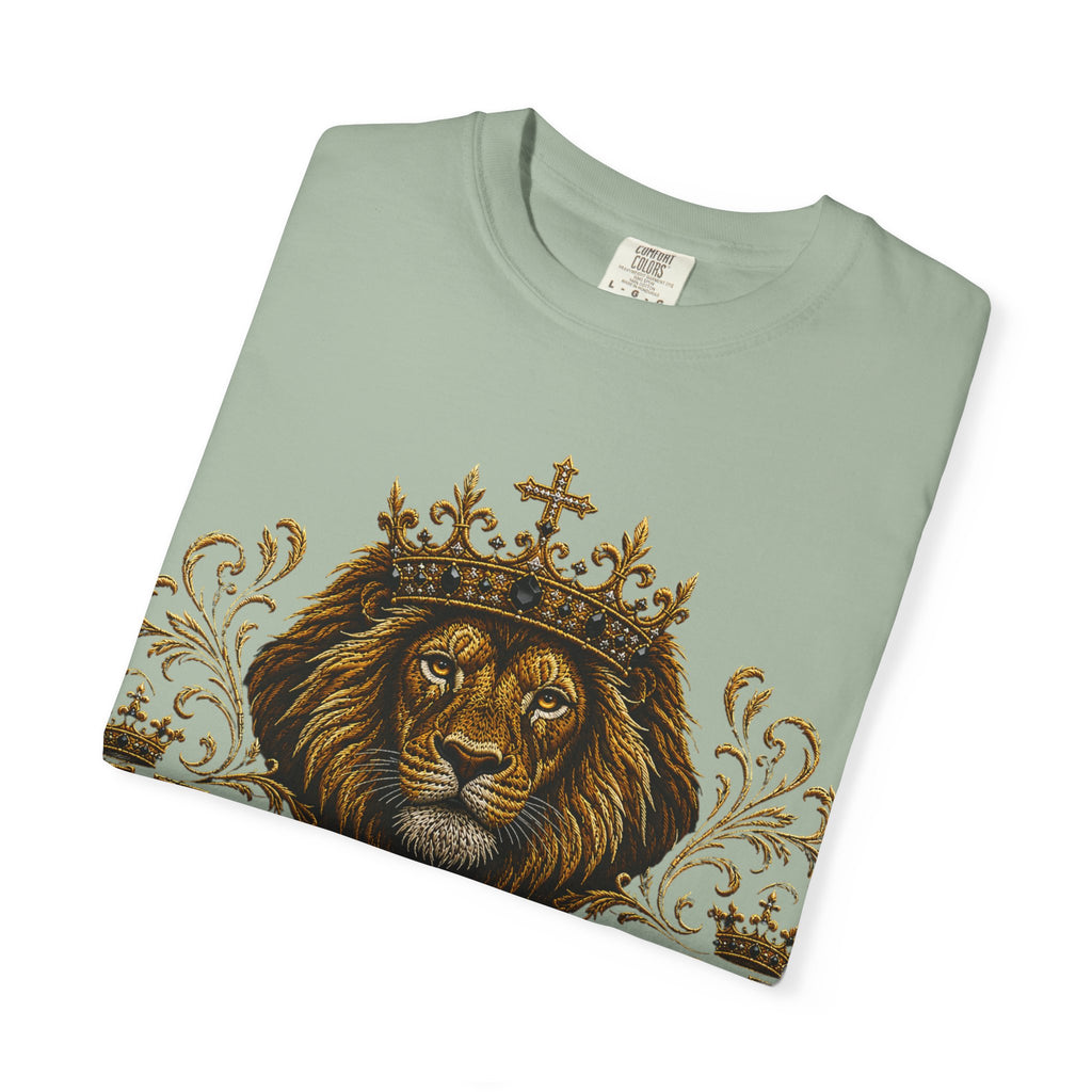 Kingdom Living T-Shirt — Regal Lion Christian Faith Tee