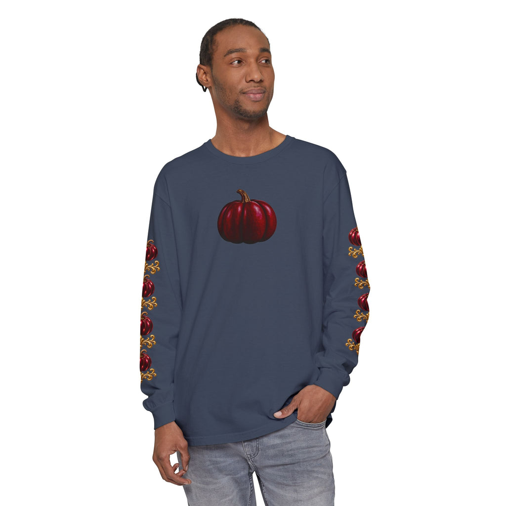 Pumpkin Sleeve Long Sleeve Tee
