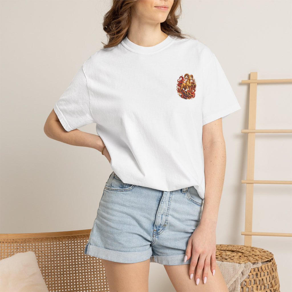 Aries Zodiac T-Shirt — Fiery Ram Astrology Tee