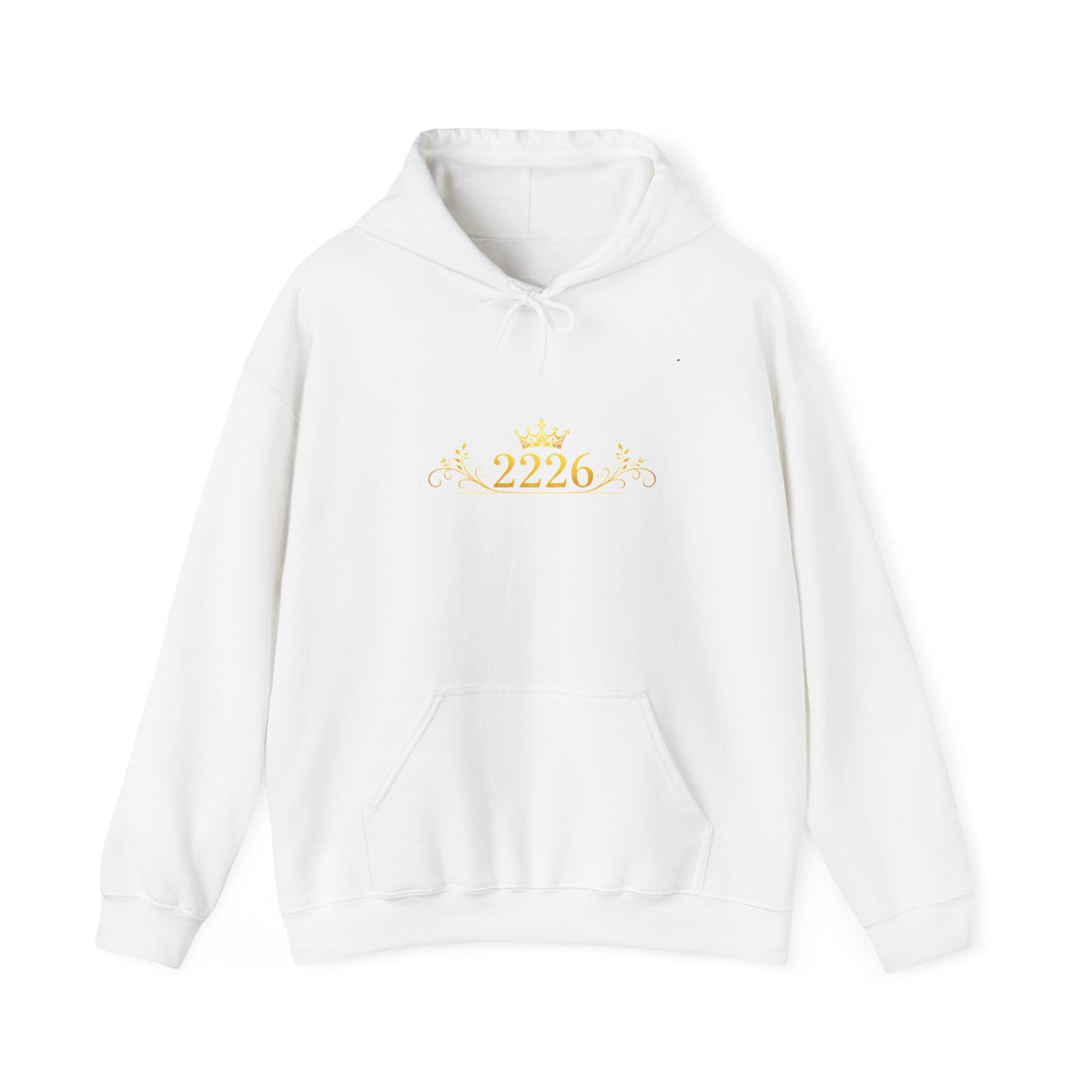 Gold Crown '2226' Hoodie - Royal Anniversary Sweatshirt