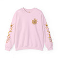 Built Right Crewneck Sweatshirt — "Built Right: Beautiful, Brave, Brilliant" Gold Graphic