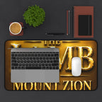 Desk Mat - "The Lamb on Mount Zion" Gold Emblem Gaming/Office Mat