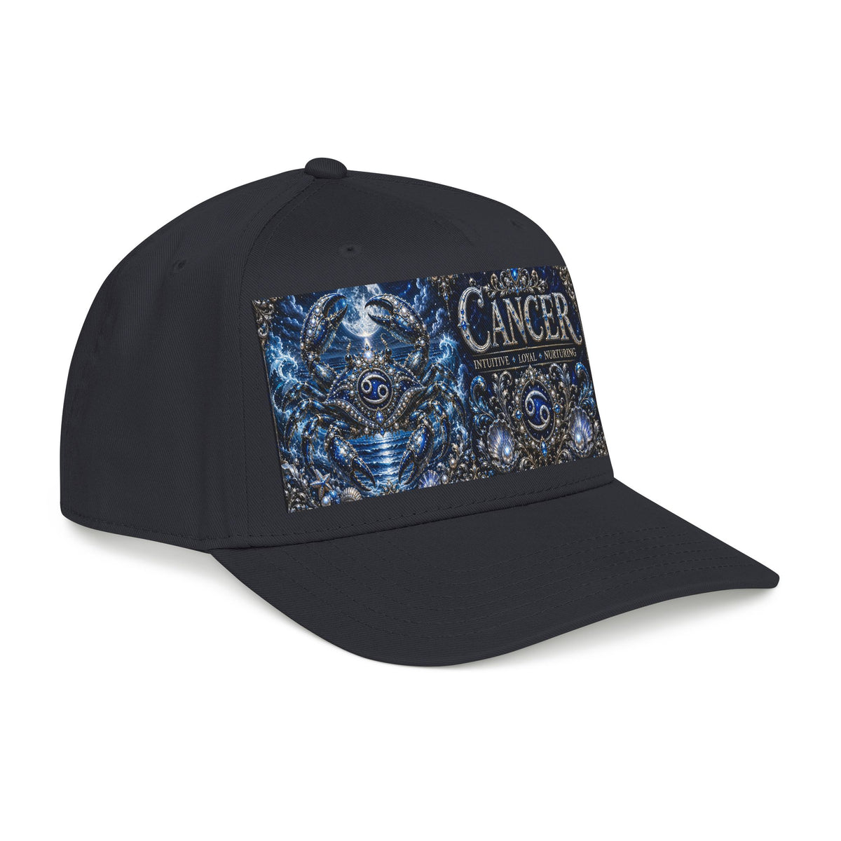Cancer Zodiac Baseball Cap — Astrology Star Sign Hat (June–July)