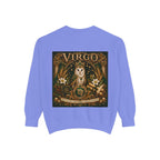 Virgo Sweatshirt — Zodiac Owl Virgo Symbol Crewneck
