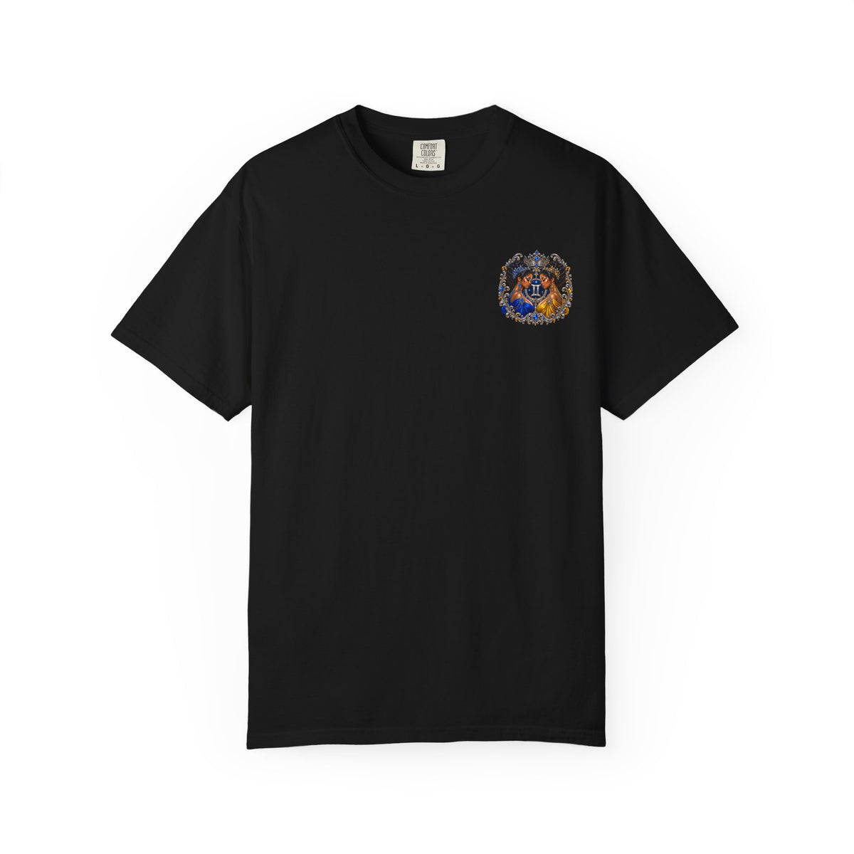 Gemini Zodiac T-Shirt — Twin Goddesses Astrology Graphic Tee