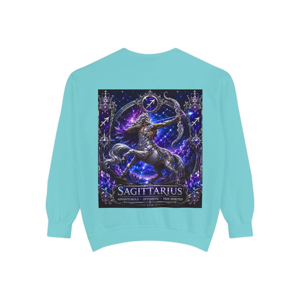 Sagittarius Zodiac Sweatshirt — Celestial Archer Graphic Pullover