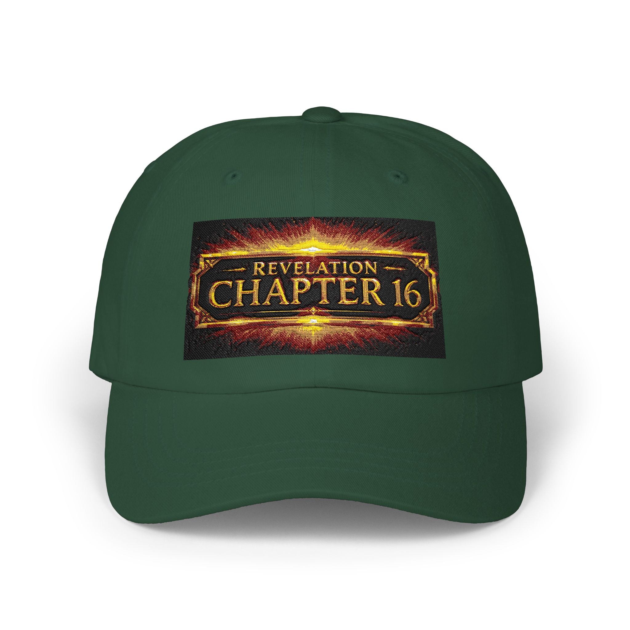 Revelation Chapter 16 Embroidered Dad Cap